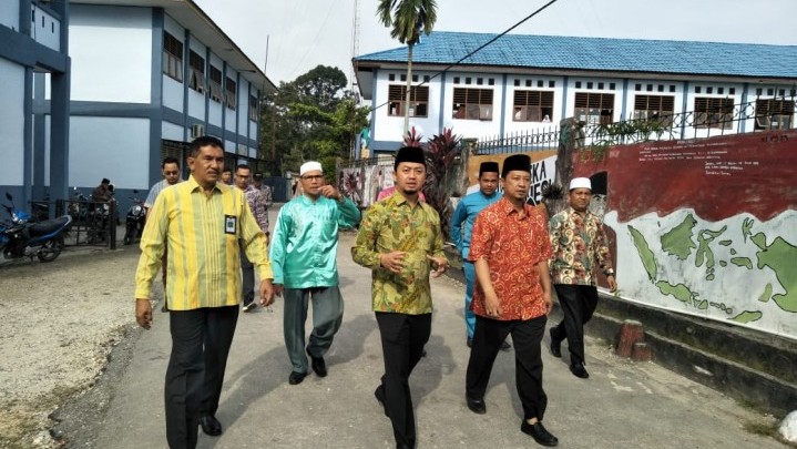 Syahrul Aidi Kunjungi Almamater, Tinjau Beberapa Fasilitas Pondok