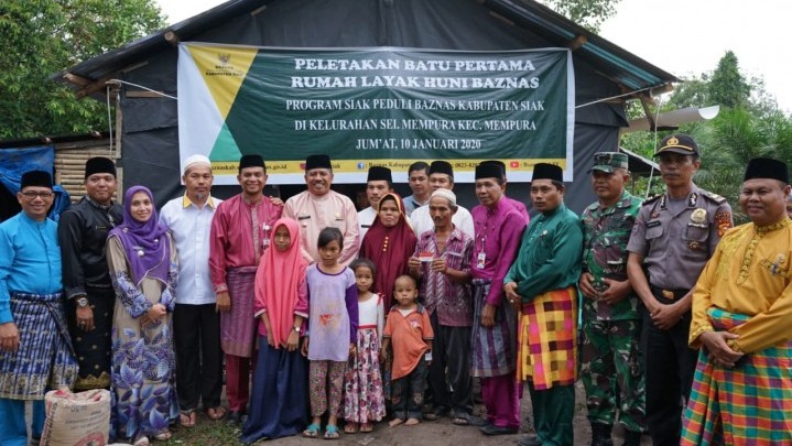 Pak Amir Berterima Kasih ke Pemkab Siak, Telah Membantu Keluarganya
