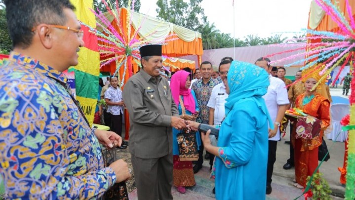 Bupati Alfedri Resmikan Operasional Lima Sekolah Program Kementerian PUPR Bupati Alfedri Resmikan Operasional Lima Sekolah Program Kementerian PUPR