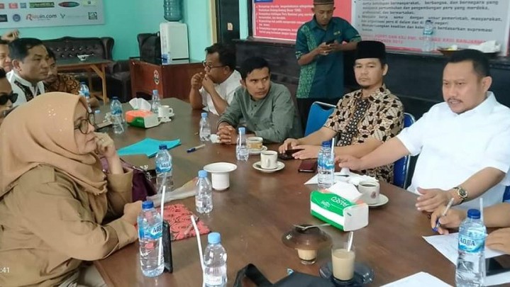 Bupati Catur Lakukan Dialog Dengan Keluarga Besar PWI Kampar