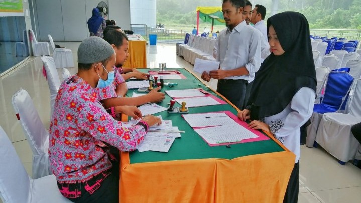 Peminat Tes CPNS Dari Luar Siak Sangat Tinggi