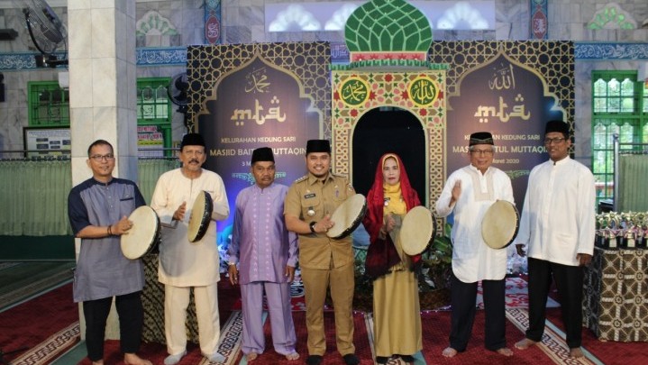 Memperebutkan Piala Bergilir, Camat Sukajadi Pekanbaru Resmi Buka MTQ Tingkat Kelurahan Kedung Sari