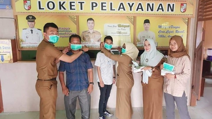 Cara Jitu Lurah Lembah Damai Antisipasi Wabah Virus Corona
