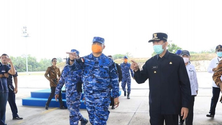Sempena HUT ke-74 TNI AU, Lanud RSN Sterilisasi Jalan Protokol dan Rumah Ibadah Pekanbaru Sempena HUT ke-74 TNI AU, Lanud RSN Sterilisasi Jalan Protokol dan Rumah Ibadah Pekanbaru