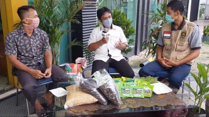 Dukung Ketahanan Pangan Masyarakat, DPW PKS Riau Gelar Penyuluhan Pertanian Online Rutin