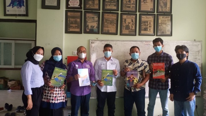 SPS Riau Ajak Majalah Aklamasi UIR Kolaborasi Kembangkan Media Kampus