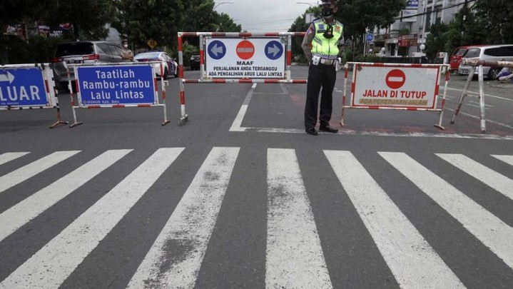 Polisi Buka Seluruh Penyekatan Jalan di Bekasi, Bagaimana Pekanbaru?