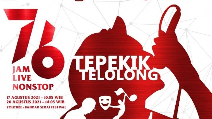 76 Jam Pekerja Seni Riau akan Tepekik Telolong