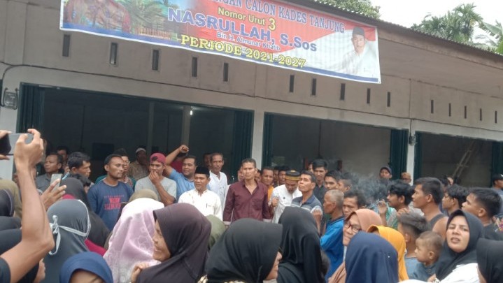 Tim Pemenangan Minta Bupati Kampar Segera Sahkan Nasrullah Jadi Kades Tanjung