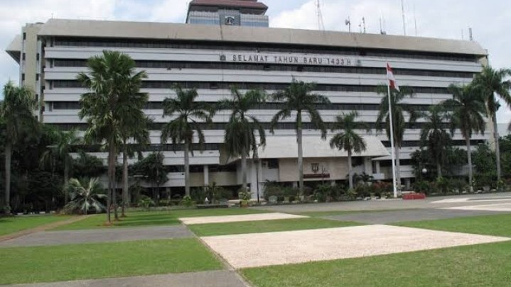 Dampak Gempa Banten: Dinding Kantor Wali Kota Jakarta Timur Retak