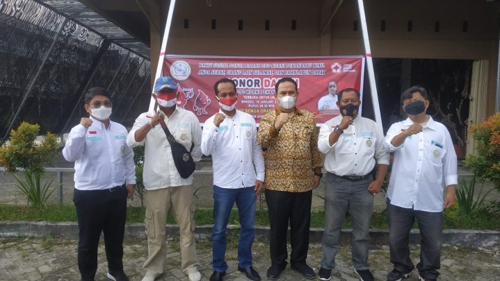 Kadiskes Pekanbaru Dukung Penuh Kegiatan Sosial Donor Darah Korni