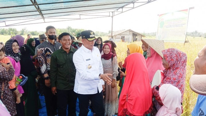 Bupati Adil Dorong Petani Panen Dua Kali Setahun