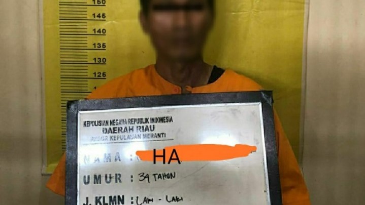 Satreskrim Polres Meranti Ringkus DPO Pencurian Rumah di Banglas