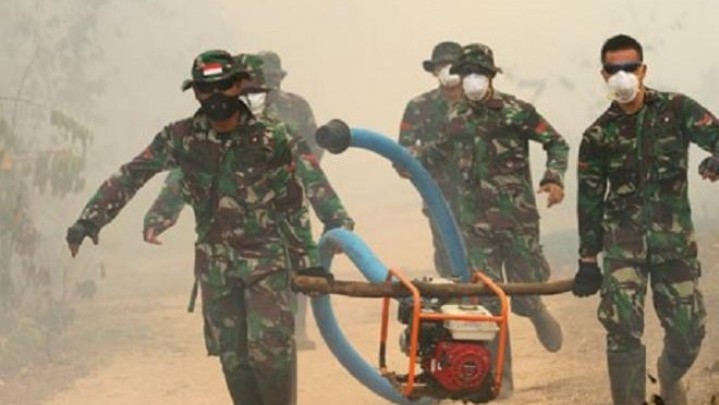 Lahan Gambut Seluas 4 Hektar Milik Warga di Bengkalis Terbakar