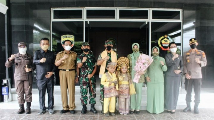 Brigjen TNI M Syech Ismed Pamit pada Masyarakat Inhil