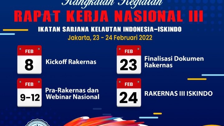 Rakernas DPP ISKINDO Dijadwalkan 23-24 Februari di Jakarta