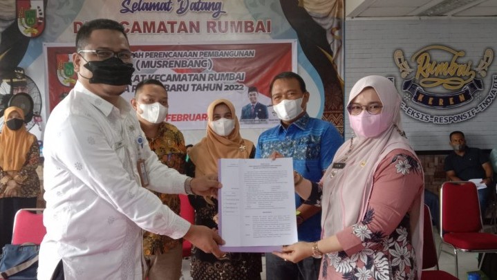 Ada 50 Usulan Disampaikan pada Musrenbang Kecamatan Rumbai