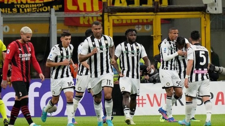 Di San Siro, Milan Hanya Bermain 1-1 Menjamu Udinese