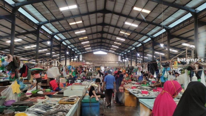 Ini Alasan Pedagang Pasar Bintan Center Tolak Relokasi ke Pasar Baru