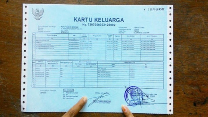 Status Lajang, Sekarang Bisa Miliki KK Sendiri