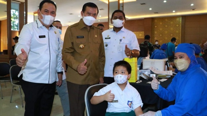 Vaksinasi Anak di Pekanbaru akan Dituntaskan Segera