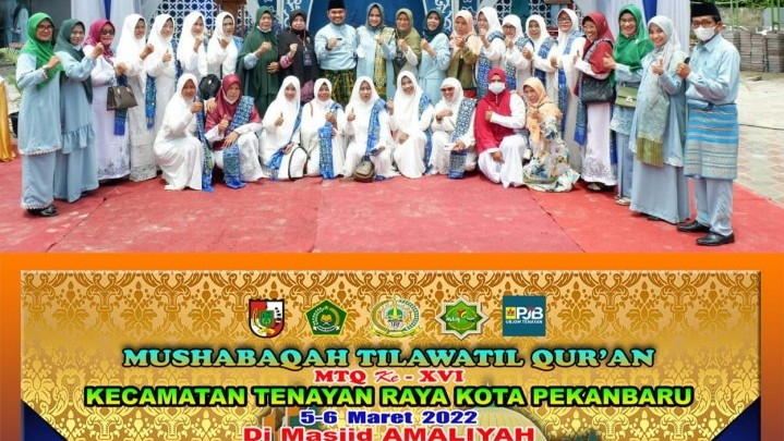 MTQ Tenayan Raya Ke XVI Tahun 2022 Sukses Digelar