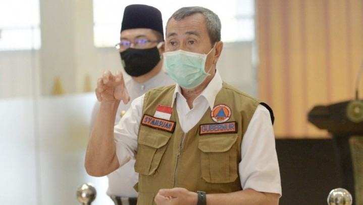Gubri Sampaikan pada Wako Pekanbaru Agar Pasien Covid-19 Gejala Ringan Isolasi Terpusat
