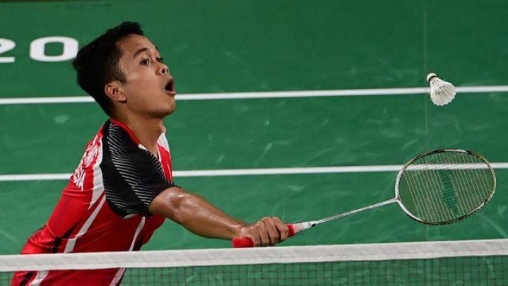 Anthony Ginting Terhenti di 16 Besar German Open 2022