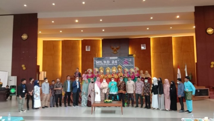 Mahasiswa Jurusan Pengembangan Masyarakat Islam UIN Suska Taja Milad ke-24