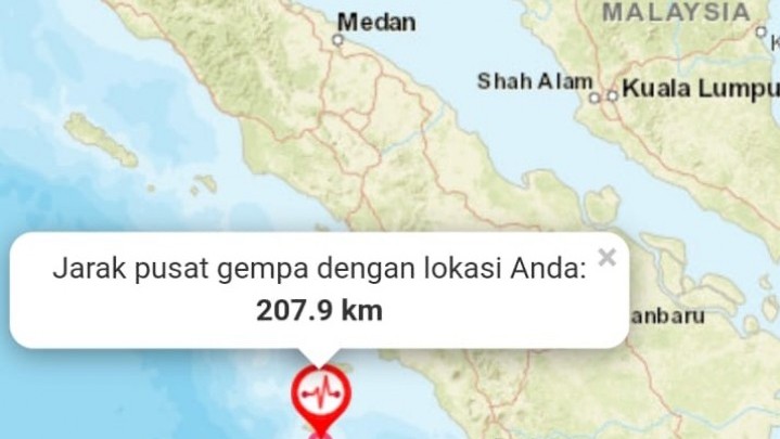 Warga Mentawai Mengungsi ke Tempat Tinggi Usai Gempa Tadi Subuh