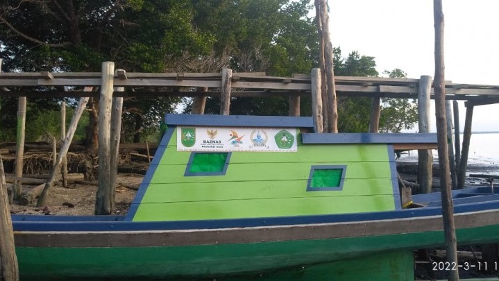 GMNPR Luncurkan Pompong Bantuan Guru Pedalaman di Meranti