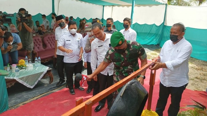 Kelurahan Air Jamban Ditetapkan Sebagai Kampung Pancasila di Bengkalis