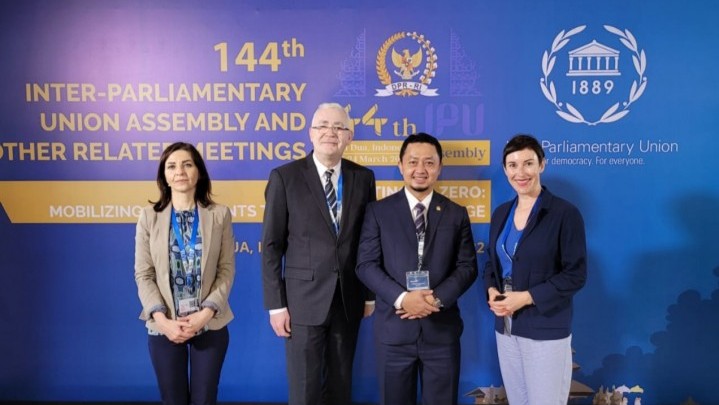 Ikuti Forum Parlemen Dunia, Syahrul Aidi Sampaikan Beberapa Isu Global Ikuti Forum Parlemen Dunia, Syahrul Aidi Sampaikan Beberapa Isu Global