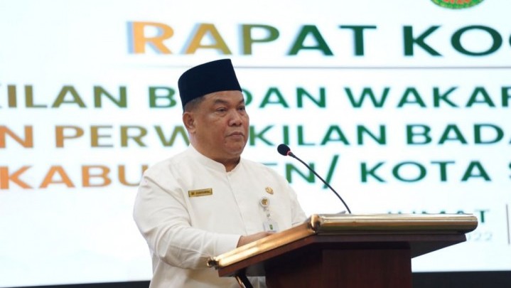 Teknologi Menurut Sekdaprov Riau Harus Dimanfaatkan Ajak Masyarakat Berwakaf
