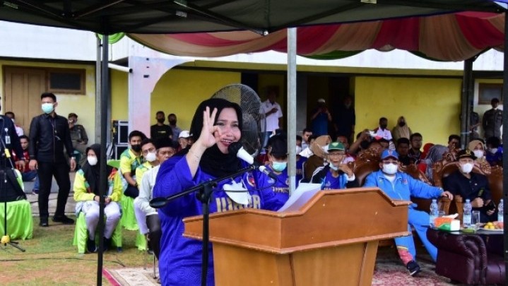 Atlet Porprov Bengkalis Dapat Pesan Khusus dari Bupati Kasmarni Atlet Porprov Bengkalis Dapat Pesan Khusus dari Bupati Kasmarni
