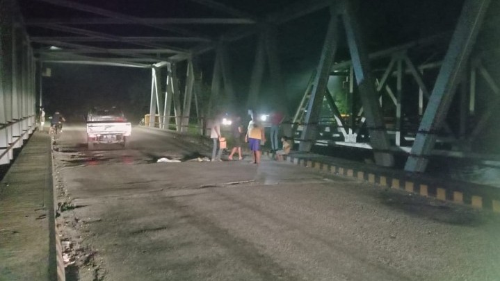 Pungli di Jembatan Danau Bingkuang, Pengendara Resah