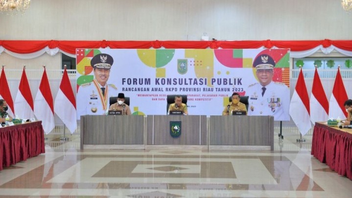 Pemprov Riau Gelar Forum Konsultasi Publik RKPD Usai RPJMD Disetujui DPRD