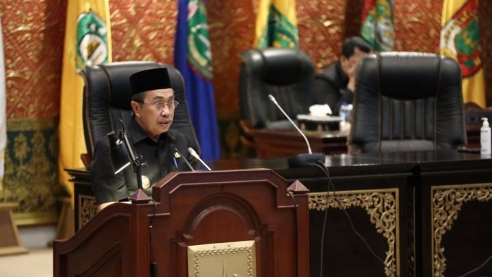 Gubri Syamsuar Akui Keuangan Daerah Belum Mandiri Gubri Syamsuar Akui Keuangan Daerah Belum Mandiri