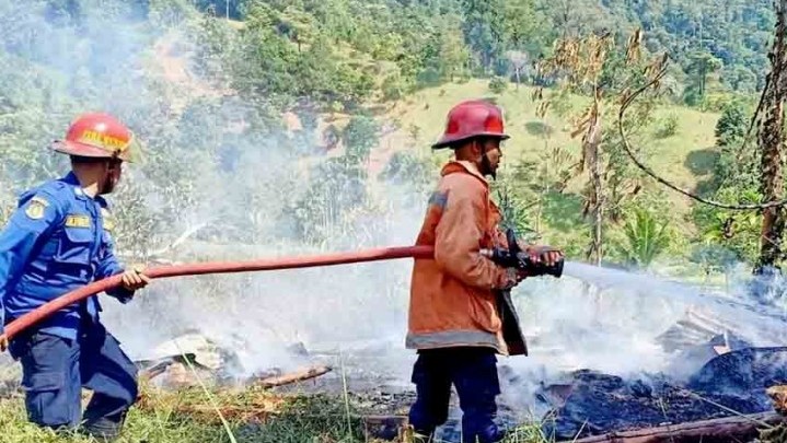 Puluhan Kebakaran Lahan Terjadi di Padang Sebulan Terakhir