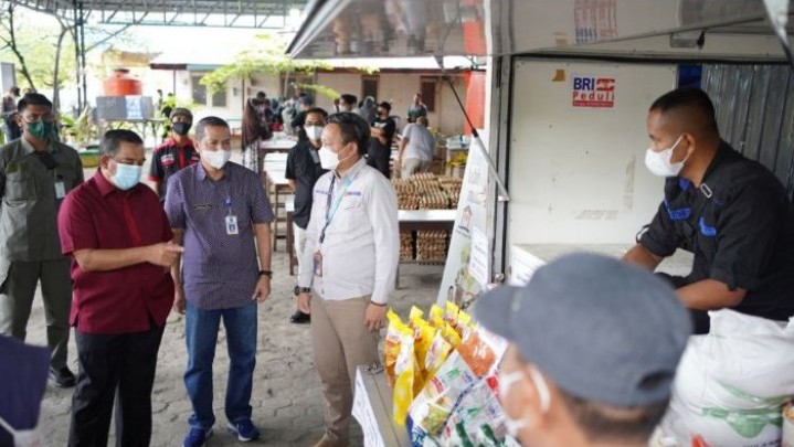 Masyarakat Kata Wagubri Cukup Terbantu dengan Pasar Murah Pemprov Riau