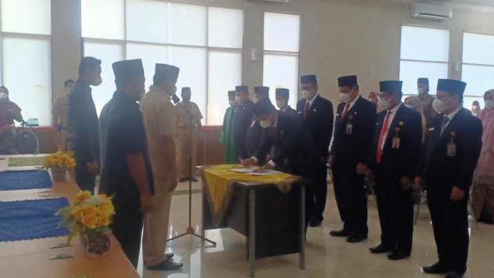 Berikut Nama-nama 11 Pejabat Eselon II Pemkab Kuansing yang Baru Dilantik