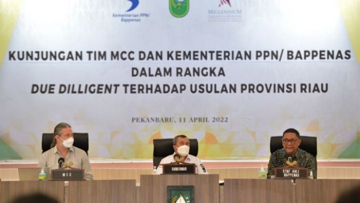 Bappenas Akan Cek Kesiapan Lahan Program Hibah Compact-2 MCC di Riau Bappenas Akan Cek Kesiapan Lahan Program Hibah Compact-2 MCC di Riau