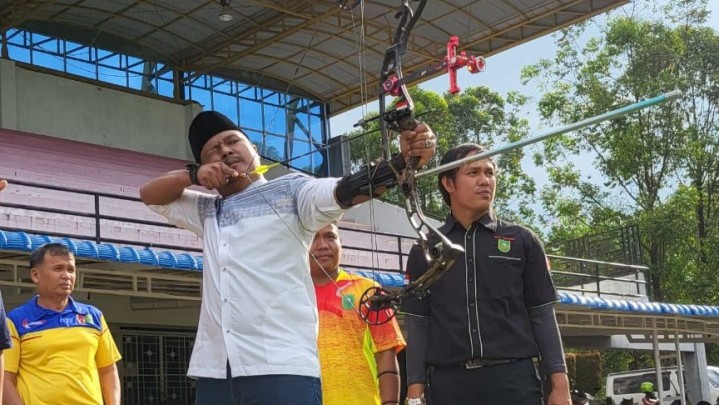 Ketua KONI Pekanbaru Apresiasi Bukber Archery Competition Ketua KONI Pekanbaru Apresiasi Bukber Archery Competition