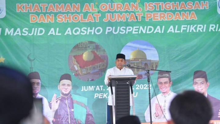 Yayasan Alfikri Riau Bangun Masjid Al Aqsha, Terinspirasi dari Perjuangan Palestina Yayasan Alfikri Riau Bangun Masjid Al Aqsha, Terinspirasi dari Perjuangan Palestina