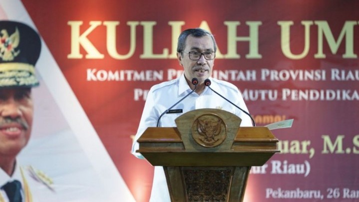 Syamsuar Paparkan Program Peningkatan Mutu Pendidikan pada Mahasiswa UMRI Syamsuar Paparkan Program Peningkatan Mutu Pendidikan pada Mahasiswa UMRI