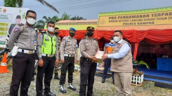 Vaksinasi Tersedia pada Posko Mudik Lebaran di Kampar Vaksinasi Tersedia pada Posko Mudik Lebaran di Kampar
