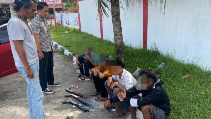 Dinilai Meresahkan, Polisi Sita Pistol Mainan Anak-anak di Agam Dinilai Meresahkan, Polisi Sita Pistol Mainan Anak-anak di Agam