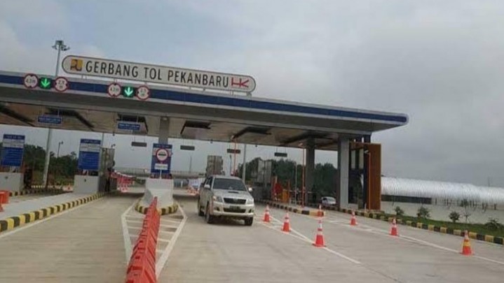 Seperti Ini Gambaran Pergerakan Kendaraan di Tol Pekanbaru-Dumai di Arus Balik Lebaran Seperti Ini Gambaran Pergerakan Kendaraan di Tol Pekanbaru-Dumai di Arus Balik Lebaran