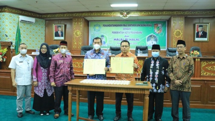 Hadapi Tantangan dan Peluang Global, Pemko Pekanbaru Buat Nota Kesepahaman dengan UIN Suska Hadapi Tantangan dan Peluang Global, Pemko Pekanbaru Buat Nota Kesepahaman dengan UIN Suska