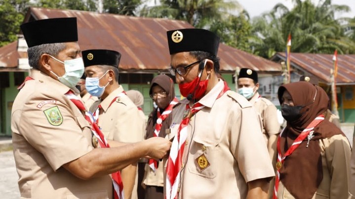 Bupati Alfedri Minta Semua Pengurus Pramuka di Siak Amanah